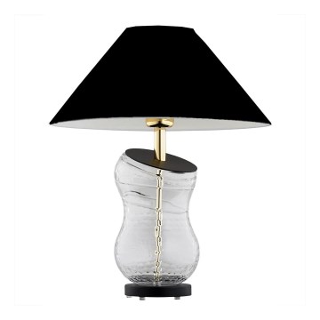 Argon 8037 - Stona lampa VENETO 1xE27/15W/230V crna/mesing