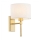 Argon 8048 - Zidna lampa ABBANO 1xE27/15W/230V mesing/bela