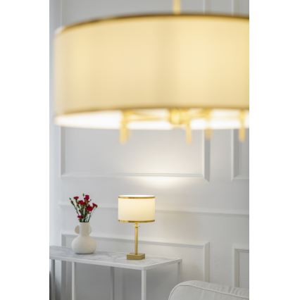 Argon 8049 - Stona lampa ABBANO 1xE27/15W/230V mesing/crna
