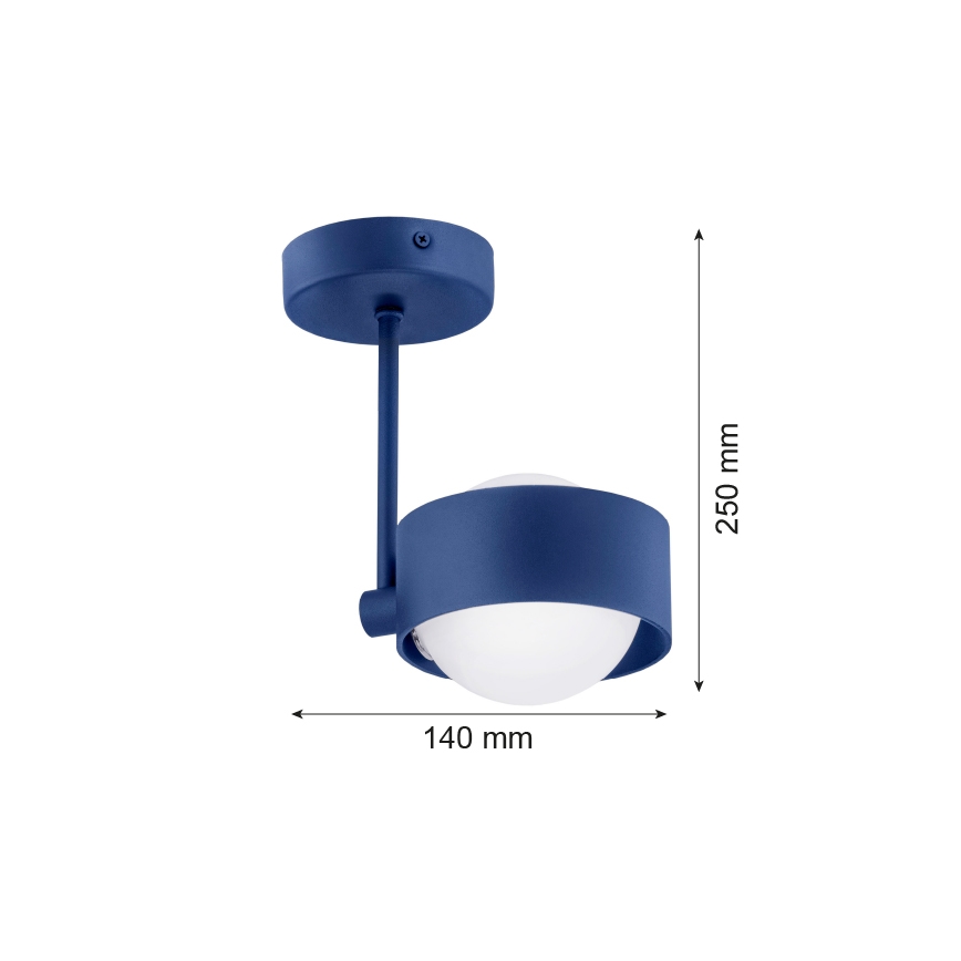 Argon 8062 - Luster na štapu MASSIMO PLUS 1xG9/6W/230V plava