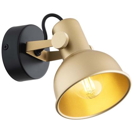Argon 8248 - Reflektor LENORA 1xE14/7W/230V zlatna/crna