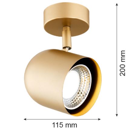 Argon 8260 - Spot svetiljka ISOLA 1xGU10/5W/230V