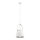 Argon 8280 - Luster na sajli LOGAN 1xE27/15W/230V prečnik 20 cm beo