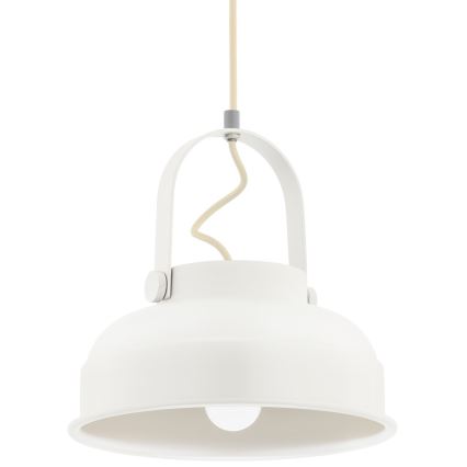 Argon 8284 - Luster na sajli DAKOTA 1xE27/15W/230V bela
