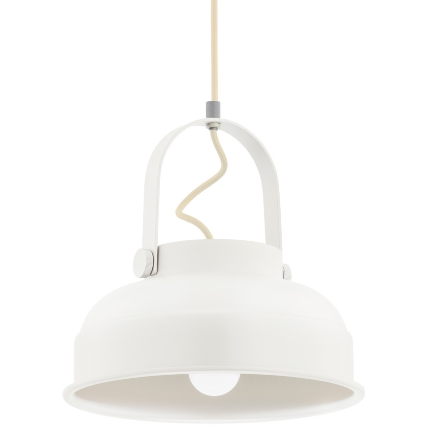 Argon 8284 - Luster na sajli DAKOTA 1xE27/15W/230V bela