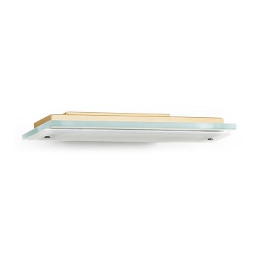 Argon 8363 - LED zidna svetiljka VELO LED/7,2W/230V 3000K zlatna/prozirna