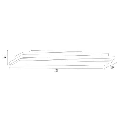 Argon 8364 - LED zidno svetlo VELO LED/7,2W/230V 3000K zlatna/crna