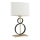 Argon 8373 - Stona lampa PERSEO 1xE27/15W/230V 42 cm krem/crna