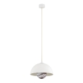 Argon 8443 - Luster na sajli PIAVA 1xE14/7W/230V alabaster bela
