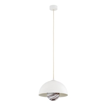 Argon 8443 - Luster na sajli PIAVA 1xE14/7W/230V alabaster bela