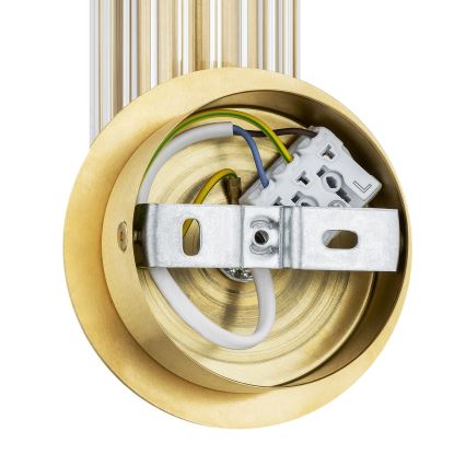 Argon 8497 - Zidna svetiljka HAMPTON 1xE14/7W/230V, zlatna
