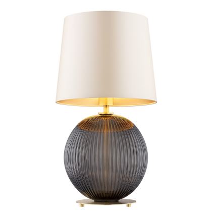 Argon 8538 - Stona lampa HAMILTON 1xE27/15W/230V 54 cm krem/crna