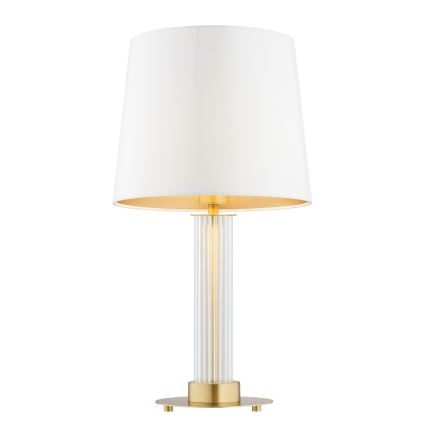 Argon 8540 - Stona lampa HAMPTON 1xE27/15W/230V 57 cm bela