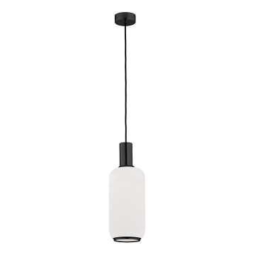 Argon 8563 - Luster na sajli SAGUNTO PLUS 1xE27/15W/230V Ø 14 cm crna