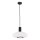 Argon 8565 - Luster na sajli SAGUNTO PLUS 1xE27/15W/230V, prečnik 30 cm, crna