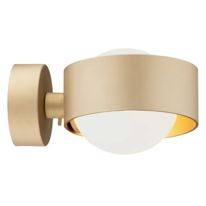 Argon 8567 - Kupatilska zidna lampa MASSIMO PLUS 1xG9/6W/230V IP44 zlatna