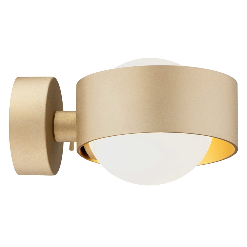 Argon 8567 - Kupatilska zidna lampa MASSIMO PLUS 1xG9/6W/230V IP44 zlatna