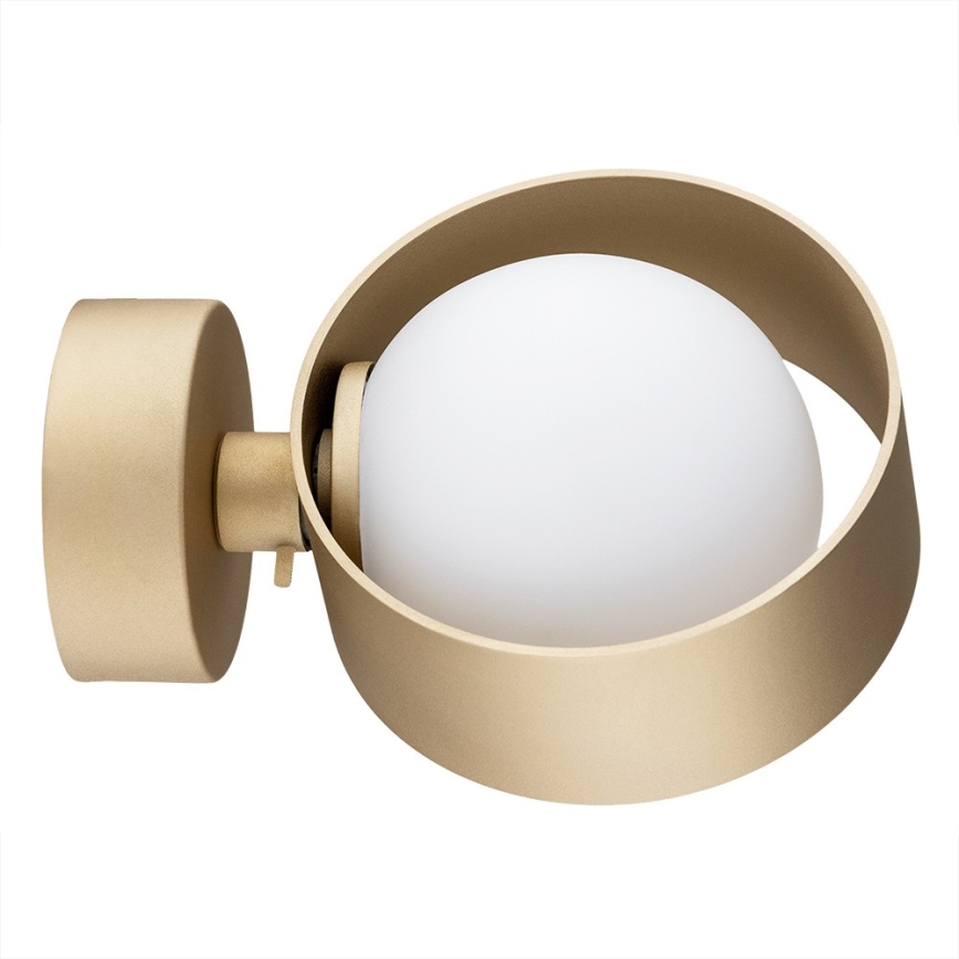 Argon 8567 - Kupatilska zidna lampa MASSIMO PLUS 1xG9/6W/230V IP44 zlatna
