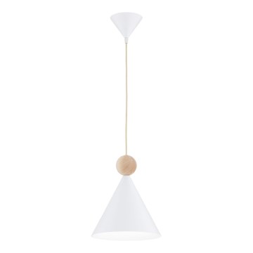 Argon 8629 - Luster na sajli KEGEL 1xE27/15W/230V bela