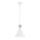 Argon 8629 - Luster na sajli KEGEL 1xE27/15W/230V bela