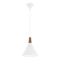 Argon 8630 - Luster na sajli KEGEL 1xE27/15W/230V bela