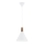 Argon 8630 - Luster na sajli KEGEL 1xE27/15W/230V bela