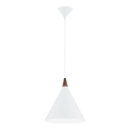 Argon 8631 - Luster na sajli KEGEL 1xE27/15W/230V bela