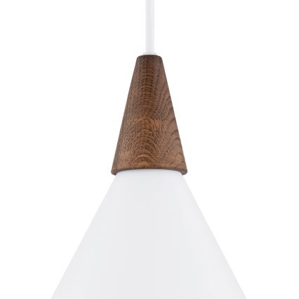 Argon 8631 - Luster na sajli KEGEL 1xE27/15W/230V bela