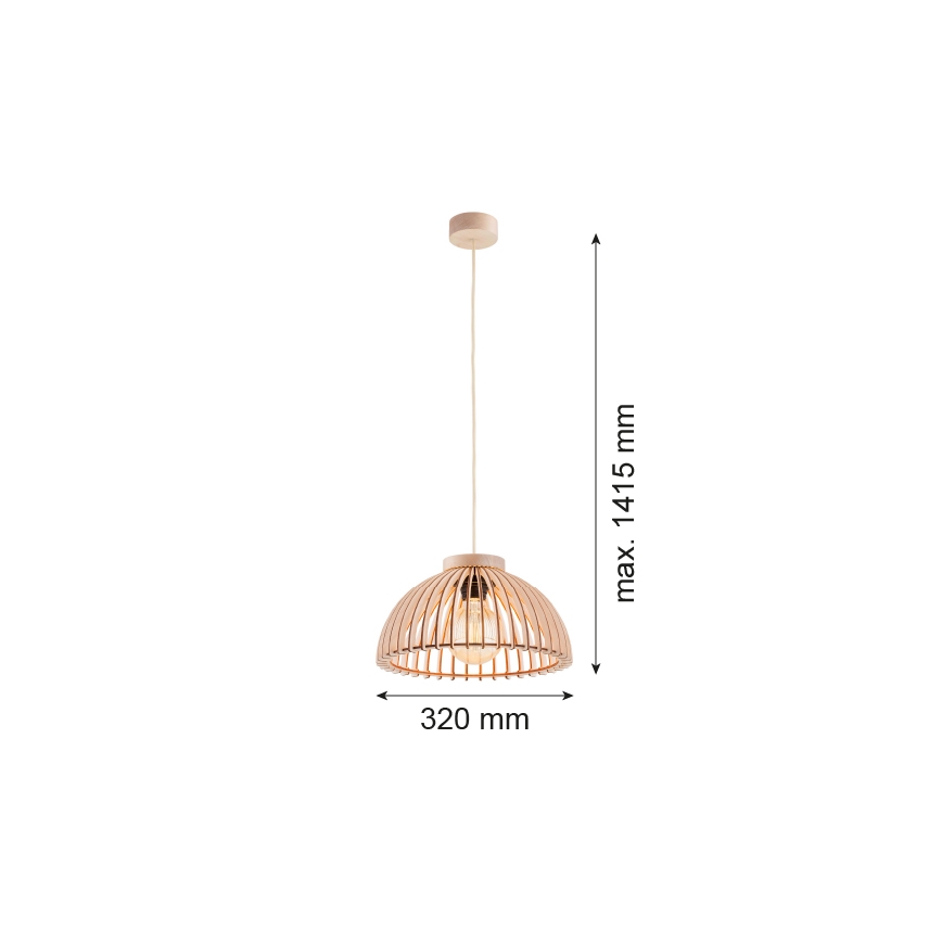 Argon 8633 - Viseći luster na sajli TRE 1xE27/15W/230V
