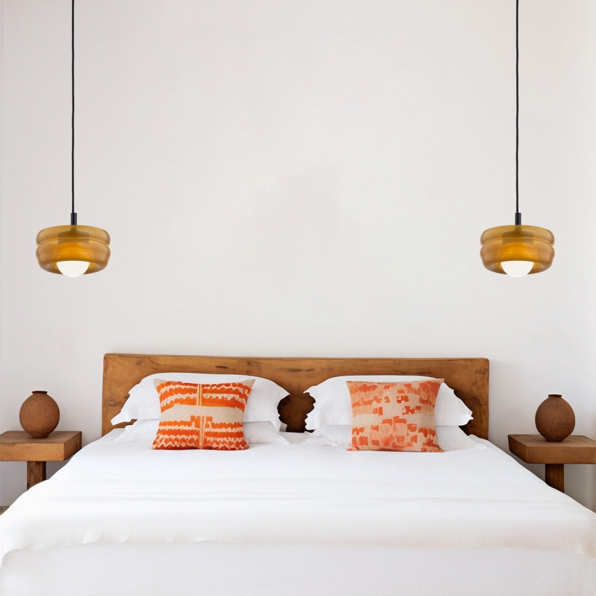 Argon 8816 - Luster na sajli TEVO 1xG9/4,5W/230V braon/dimljena