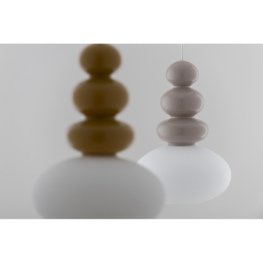 Argon 8819 - Luster na sajli DIEGO 1xGU10/5W/230V bela/siva