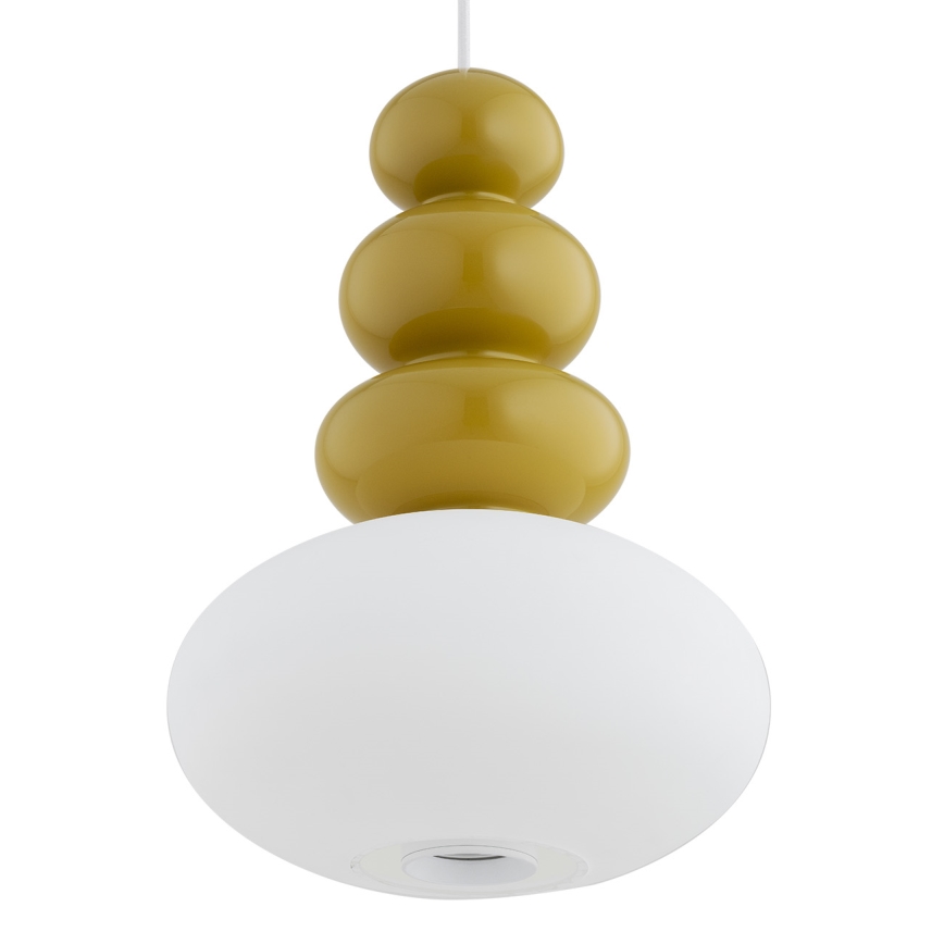 Argon 8821 - Luster na sajli DIEGO 1xGU10/5W/230V bela/smeđa