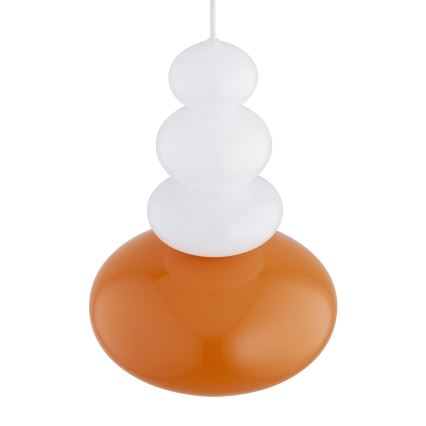 Argon 8822 - Luster na sajli DIEGO 1xGU10/5W/230V bela/narandžasta