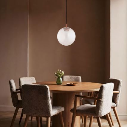 Argon 8829 - Luster na sajli SACRAMENTO 1xGX53/8W/230V proziran/braon