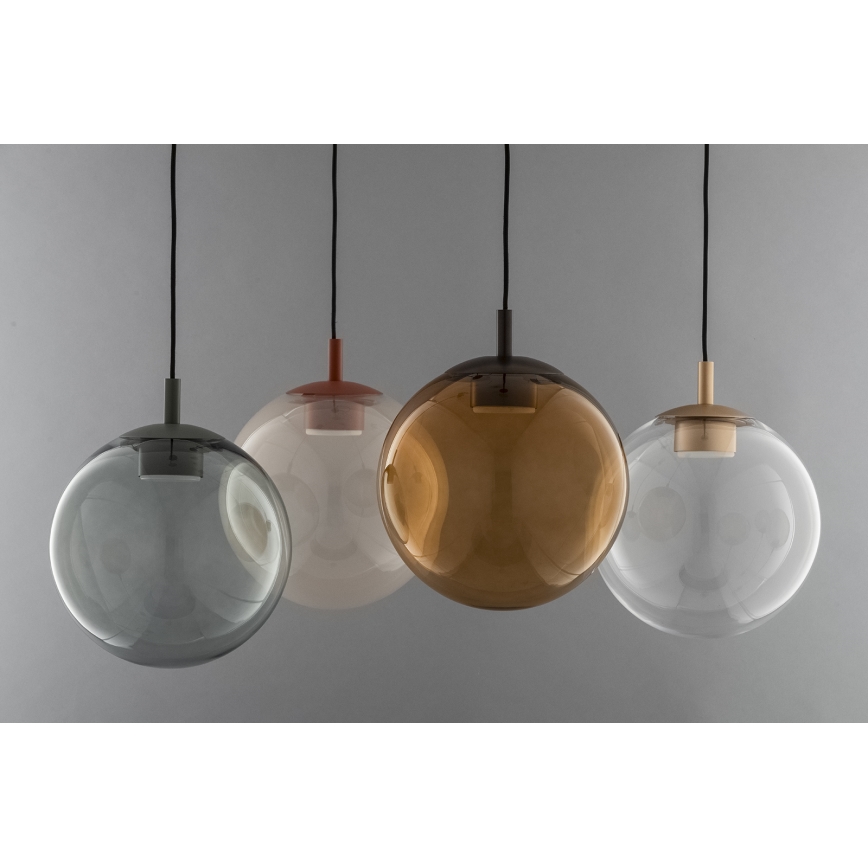 Argon 8829 - Luster na sajli SACRAMENTO 1xGX53/8W/230V proziran/braon