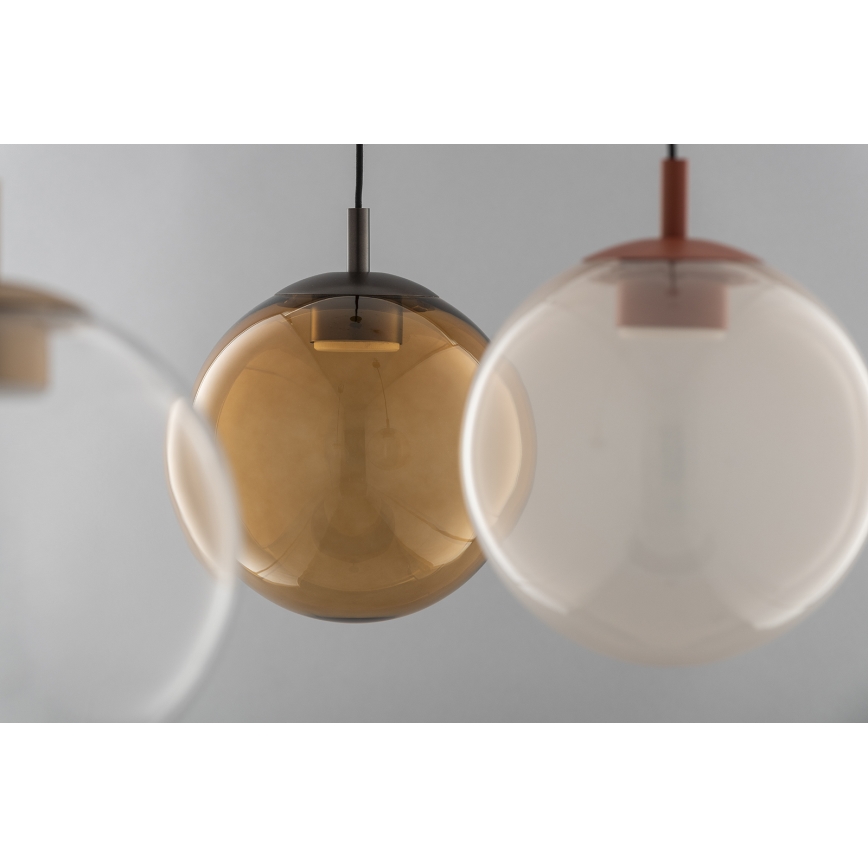 Argon 8829 - Luster na sajli SACRAMENTO 1xGX53/8W/230V proziran/braon