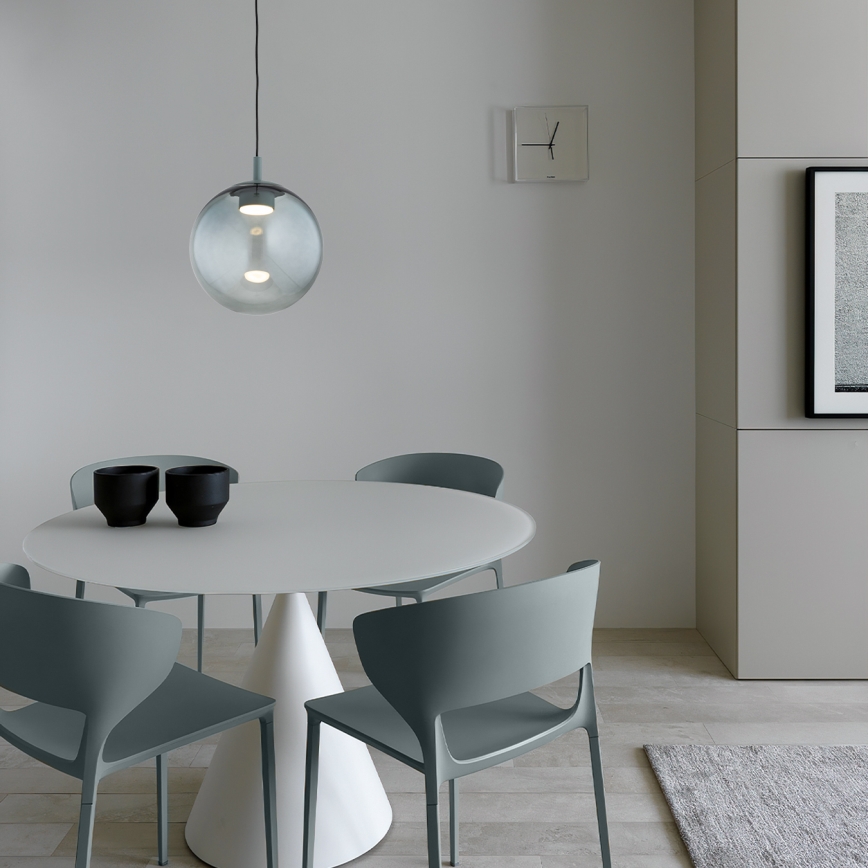 Argon 8830 - Luster na sajli SACRAMENTO 1xGX53/8W/230V zelena/dimljena