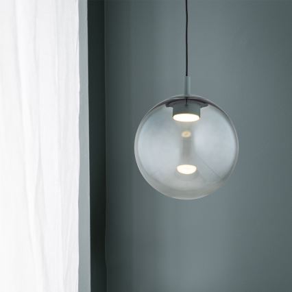 Argon 8830 - Luster na sajli SACRAMENTO 1xGX53/8W/230V zelena/dimljena