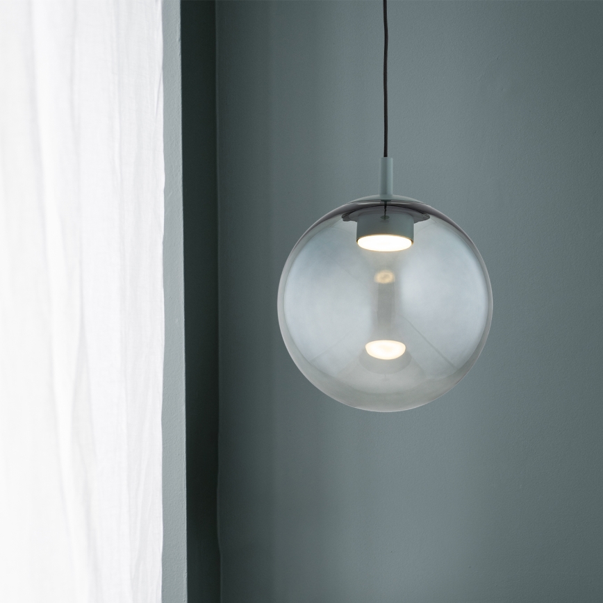 Argon 8830 - Luster na sajli SACRAMENTO 1xGX53/8W/230V zelena/dimljena