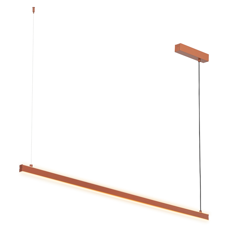 Argon 8834 - LED luster na sajli MIAMI LED/37W/230V 3000K braon