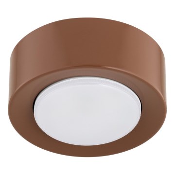 Argon 8916 - Plafonska lampa ELORA 1xGX53/7W/230V prečnik 11 cm terakotna
