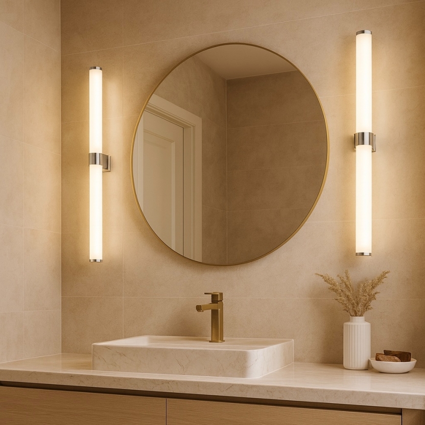 Argon 8925 - LED kupatilsko osvetljenje za ogledalo BATUMI LED/24W/230V 3000K IP44 sjajni hrom