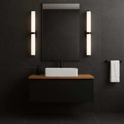 Argon 8927 - LED osvetljenje za ogledalo u kupatilu BATUMI LED/24W/230V 3000K IP44 crno