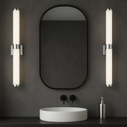 Argon 8928 - LED kupatilsko osvetljenje za ogledalo BATUMI LED/24W/230V 3000K IP44 mat hrom