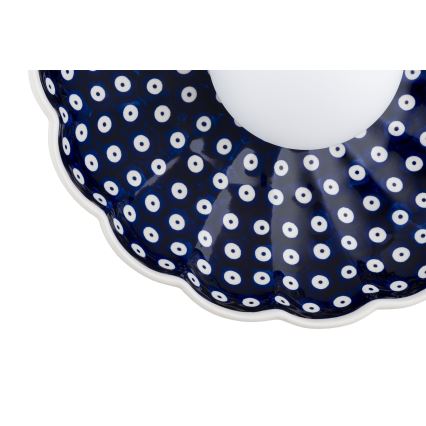 Argon 8933 - Zidna svetiljka BOLL 1xG9/6W/230V plava