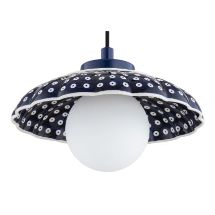Argon 8948 - Luster na sajli BOLL 1xG9/6W/230V plava