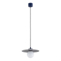 Argon 8950 - Luster na sajli BOLL 1xG9/6W/230V u plavoj boji