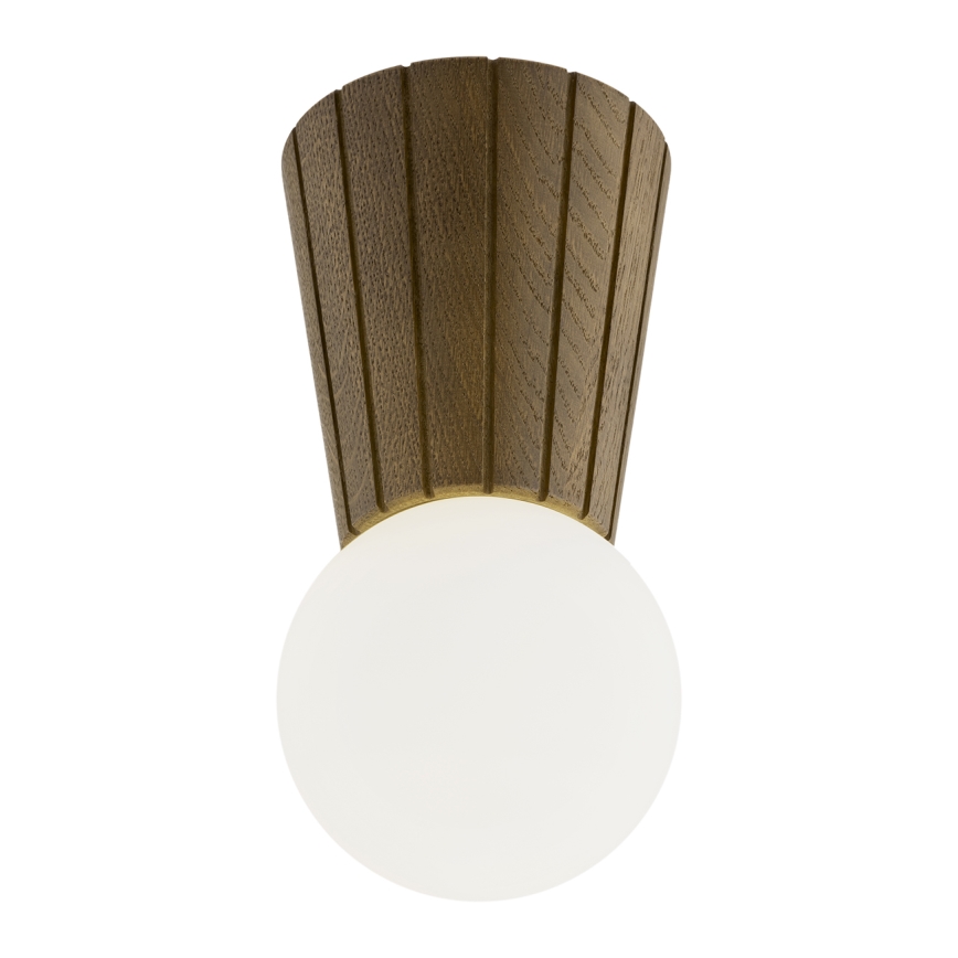 Argon 8974 - Stropno svetlo za kupatilo VOLANTE 1xG9/6W/230V IP44 prečnik 12 cm braon