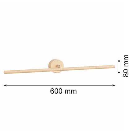 Argon 8994 - LED osvetljenje za slike MIRI LED/10,8W/230V 3000K 60 cm bež