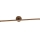 Argon 8997 - LED svetlo za slike MIRI LED/18W/230V 3000K 100 cm braon